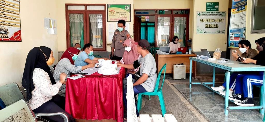 Sebanyak 310 Orang Mendapat Layanan Vaksin di Sekotong, Vaksin Booster Mendominasi