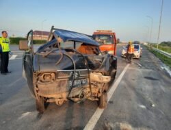 Kecelakaan di Jalan Tol Tangerang-Merak, Satu Orang Meninggal Dunia di Tempat