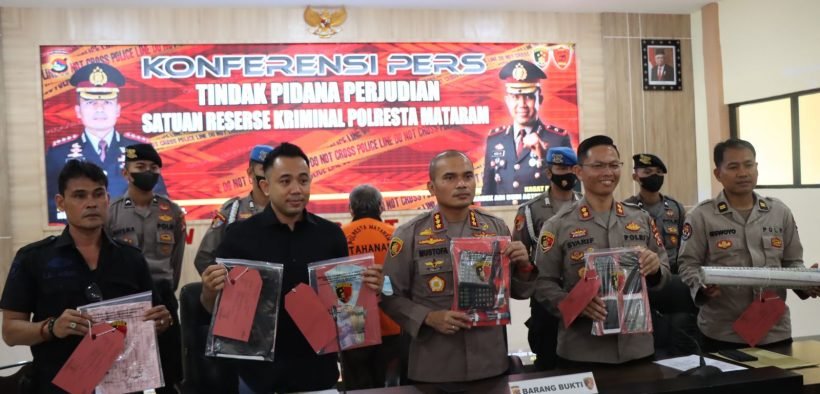 Polisi Tangkap Penjual dan Bandar Togel di Mataram, Omzet Rp 4 juta per Hari