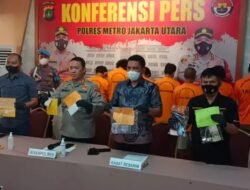 Polres Metro Jakarta Utara Tangkap Puluhan Pemain hingga Bandar Judi