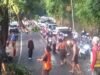 Kepolisian Evakuasi Pohon Tumbang di Jalan Makam Keramat Batulayar
