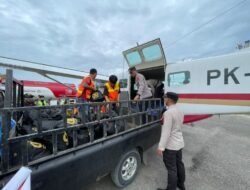 Polda Papua Salurkan Bantuan Logistik untuk Korban Kekeringan di Kabupaten Puncak