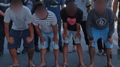 Polisi Ringkus Empat Pria yang Memeras Wisatawan ke Pulau Bunaken