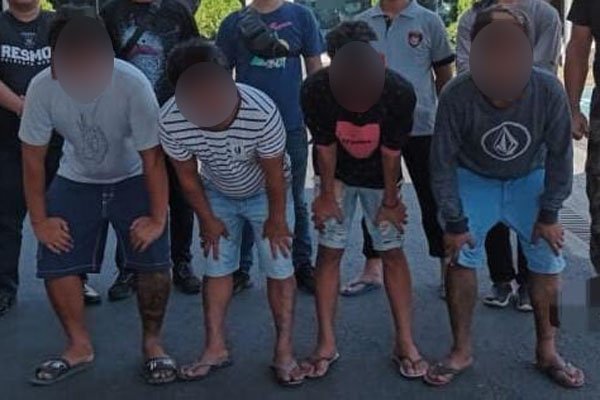 Polisi Ringkus Empat Pria yang Memeras Wisatawan ke Pulau Bunaken