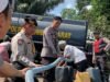 Warga Batulayar Terima Bantuan Air Bersih dari Polres Lombok Barat