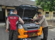 Kendaraan Patroli Polres Lombok Barat Dicek dan Siap Guna Jelang Pemilu 2024