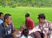 Polres Lombok Barat Ingatkan Warga Mesanggok Jaga Kamtibmas Jelang Pemilu 2024