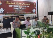 Rakor Persiapan Pendistribusian Logistik Pemilu 2024 Diselenggarakan oleh KPU Kabupaten Bima dengan Instansi Terkait