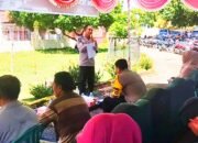 Pemilu Sudah Didepan Mata, Polsek Belo  Polres Bima Gelar Simulasi  Pengamanan di TPS