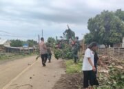 Gerak Cepat Sinergitas TNI-POLRI, Polsek Tambora Bersihkan Lumpur dan Tumpukan Sampah di Desa Labuhan Kananga