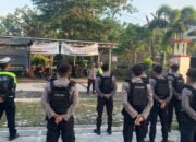 Polres Lombok Timur Lakukan Pengamanan Pemungutan Suara Ulang di TPS 14 Desa Lando