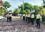 Sat Binmas Polres Lombok Timur Beri Pelatihan Peningkatan Kemampuan Security Pelabuhan Kayangan