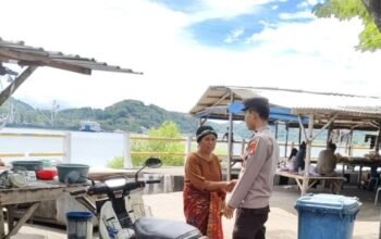 Keamanan Terjaga, Polsek Lembar Siap Lawan Kejahatan di Rest Area Tanjung Nyet