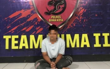 Tim Puma 2 Polres Bima Kota Bekuk Seorang Pemuda Nafsu Setam, Nyaris Perkosa Gadis di Kamar Kost