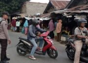 Polsek Labuapi Sukses Jaga Kamtibmas Pasar Paok Kambut, Lalu Lintas Lancar