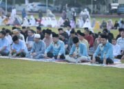 Kapolda dan Segenap PJU Polda NTB Mengikuti Shalat Idul Adha di Lapangan Bhara Daksa