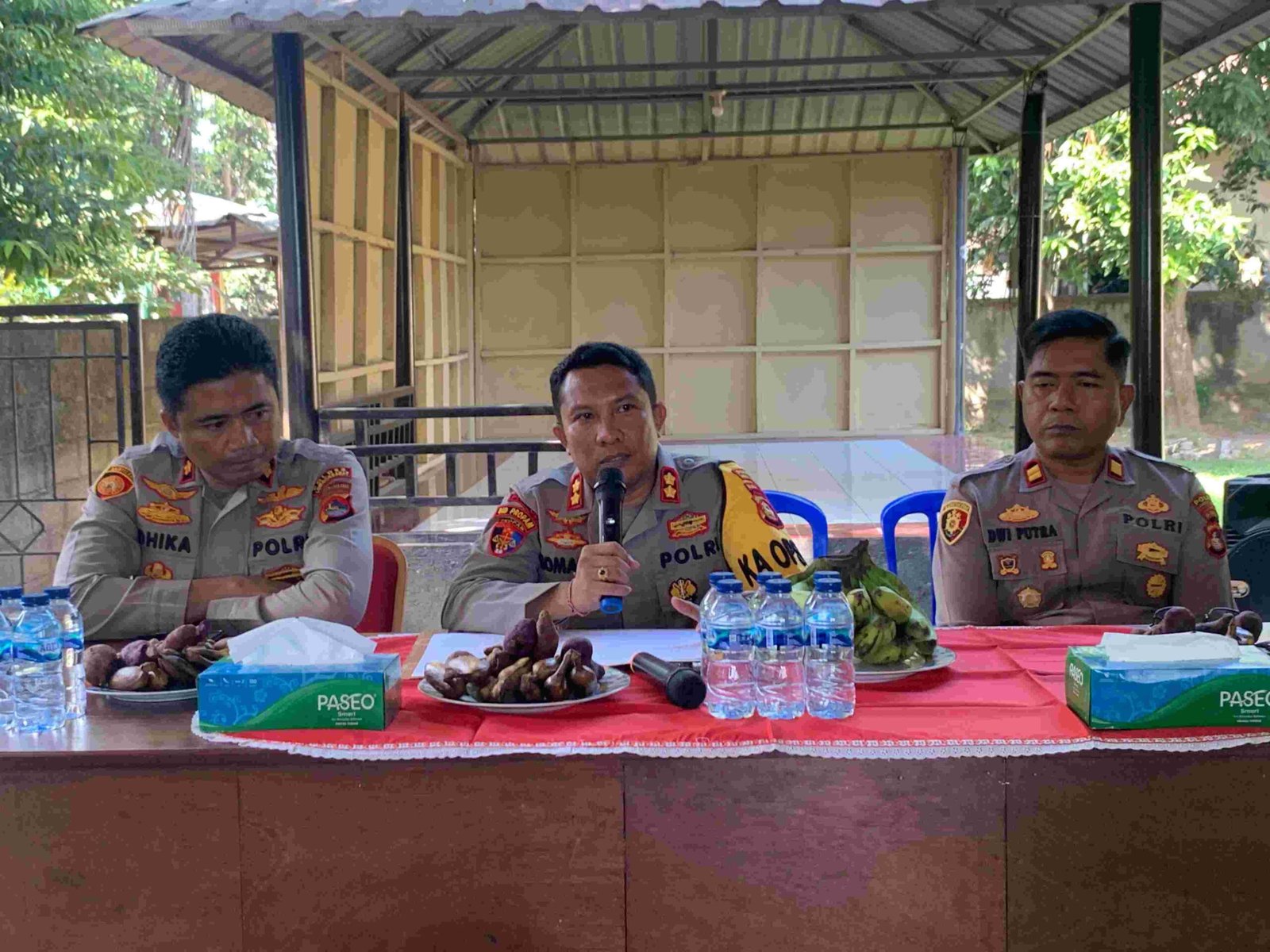 Kunjungan Kerja Kapolres Lombok Barat di Polsek Labuapi