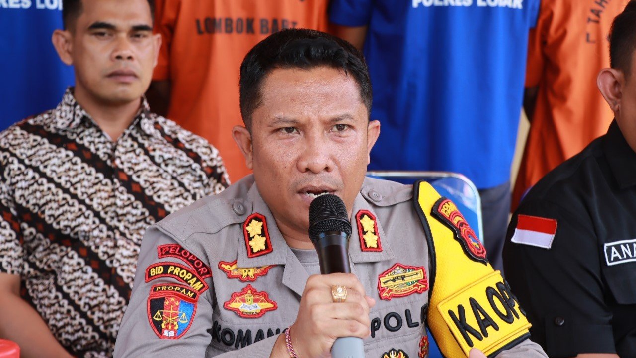 Polres Lombok Barat Berhasil Sita 53,66 Gram Sabu dalam Operasi Antik Rinjani 2024