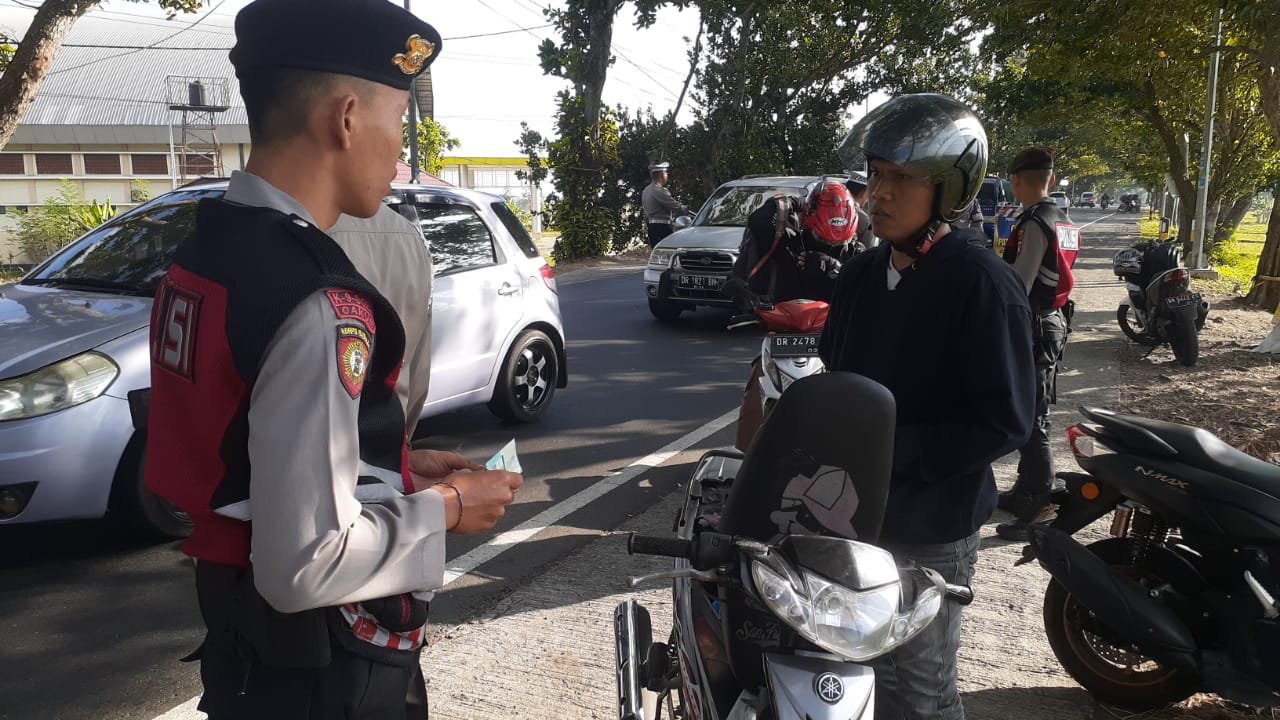 Polres Lombok Barat Gelar Operasi Patuh Rinjani 2024