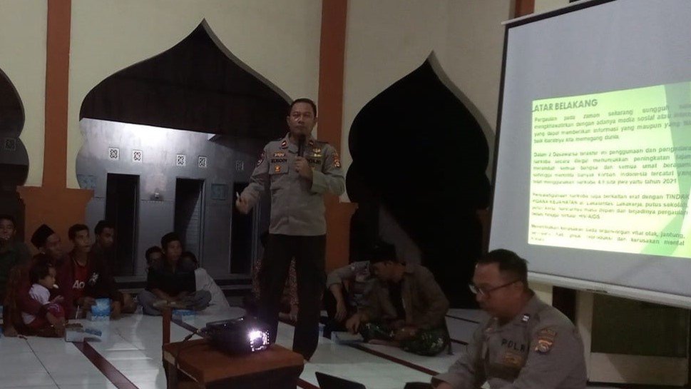 Polres Lombok Barat Gencarkan Sosialisasi Bahaya Narkoba