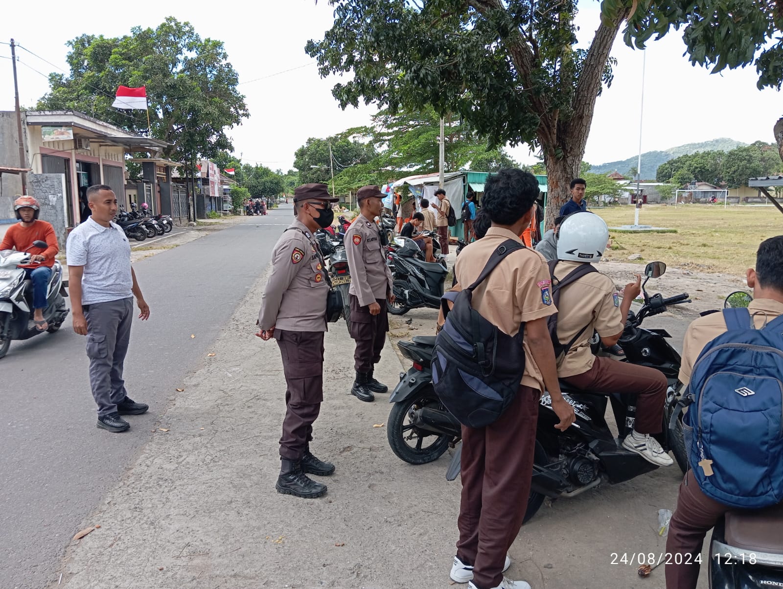 Polisi Gerung Patroli Ketat, Cegah Tawuran Pelajar