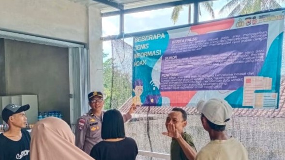 Polres Lombok Barat Sosialisasikan Kamtibmas Jelang Pilkada di Sekotong