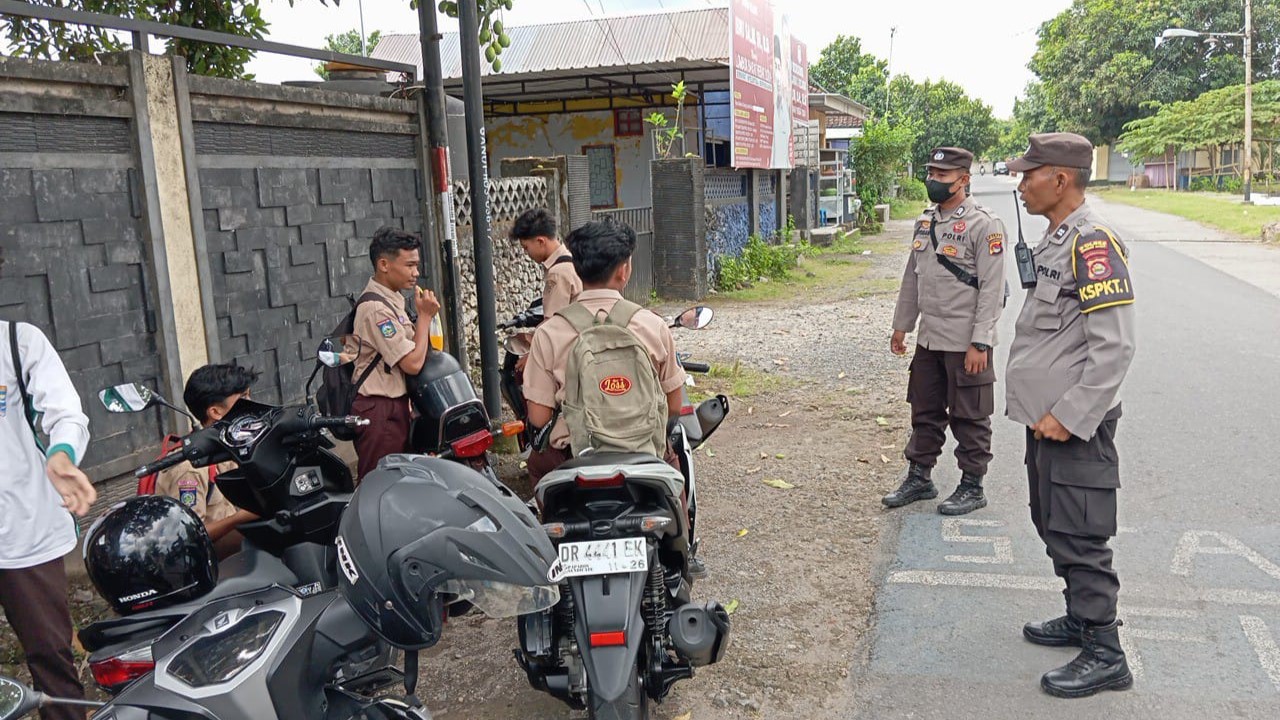 Polsek Gerung Patroli Intensif, Sasar Pelajar dan Objek Vital