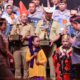 Kapolri dan Ketua Bhayangkari Sapa Dua Anak Pemenang Lomba Setapak Perubahan