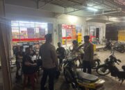 Patroli Rutin Polres Loteng Antisipasi Aksi Kenakalan Remaja Pada Malam Hari.