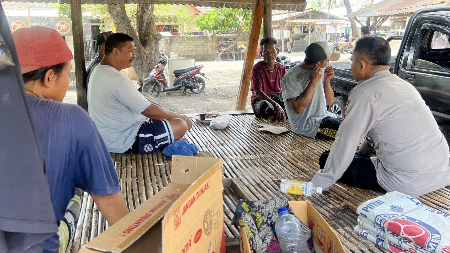 Komunikasi Kamtibmas Polres Lombok Barat Ajak Masyarakat Berperan Aktif