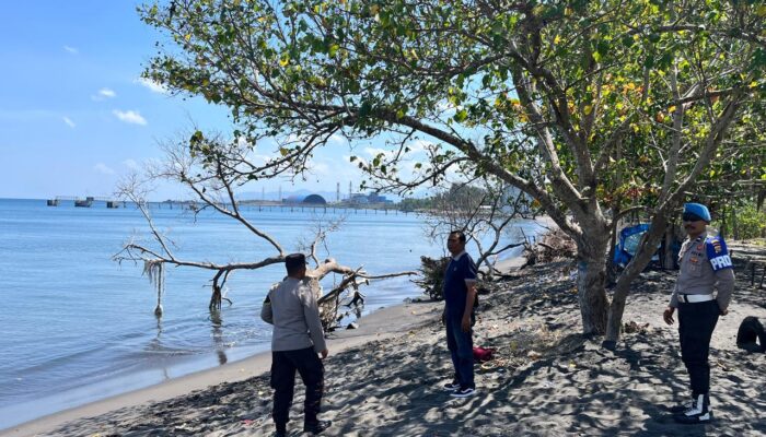 Pemantauan Pantai Induk: Kapolsek Gerung Pastikan Kenyamanan Pengunjung