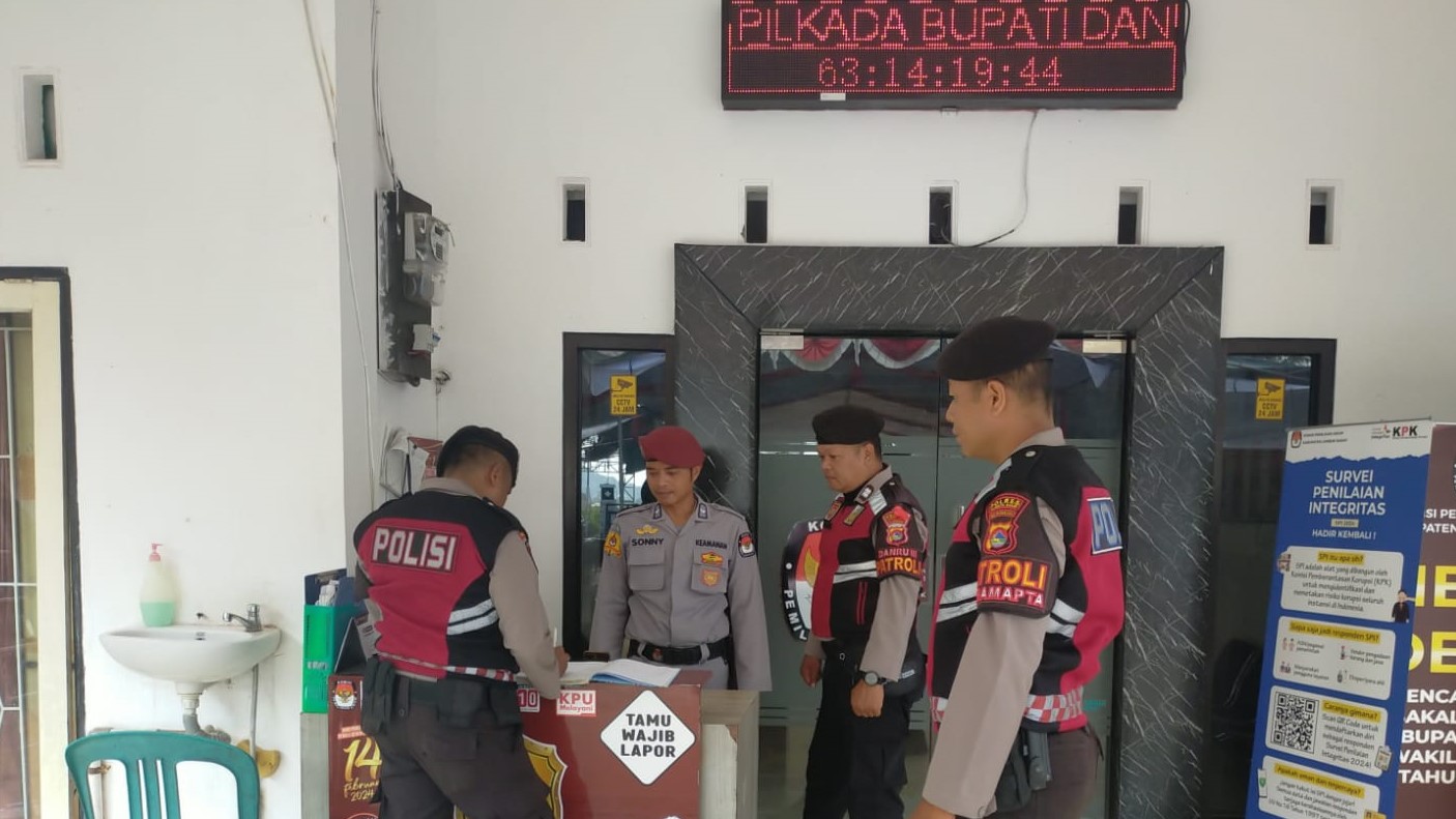 Pilkada Aman Sinergi Polres Lombok Barat dan KPU