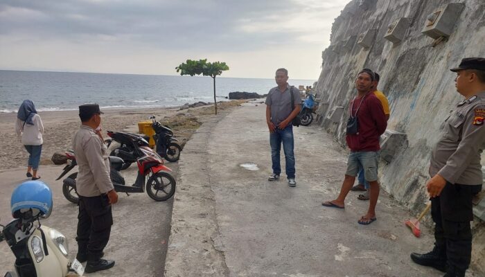 Polsek Batulayar Tingkatkan Keamanan Wisatawan di Pantai Kerandangan dan Alberto