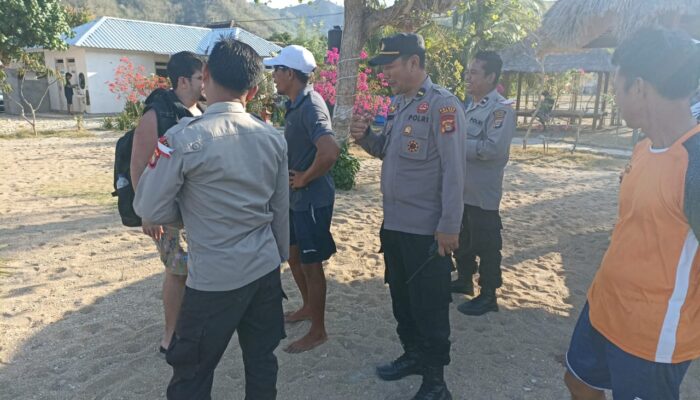 Pengamanan Ketat di Pelabuhan Tanjung Leong: Upaya Polsek Sekotong Cegah Barang Berbahaya