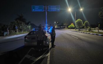 Cegah Balap Liar, Polsek Kediri Intensifkan Patroli Malam