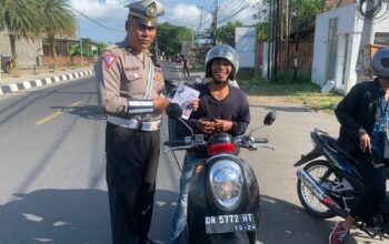 Operasi Zebra di Lombok Barat Puluhan Pelanggaran Ditindak, Kesadaran Berkendara Ditingkatkan