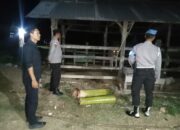 Patroli Humanis Polsek Sekotong Warga Dusun Empol Merasa Aman