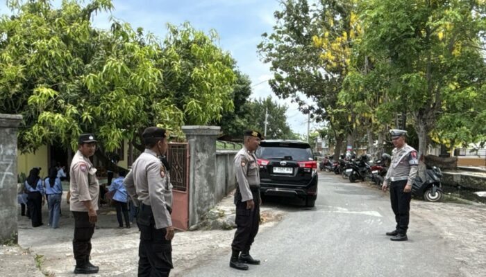 Pengamanan Ketat Kampanye Dialogis di Lombok Barat oleh Sat Samapta