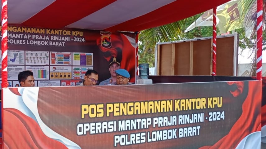 Kolaborasi Polres dan KPU: Siapkan Pemilu Aman di Lombok Barat