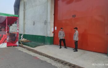 Gudang Logistik KPU Lombok Barat, Aman dengan Pengamanan 24 Jam