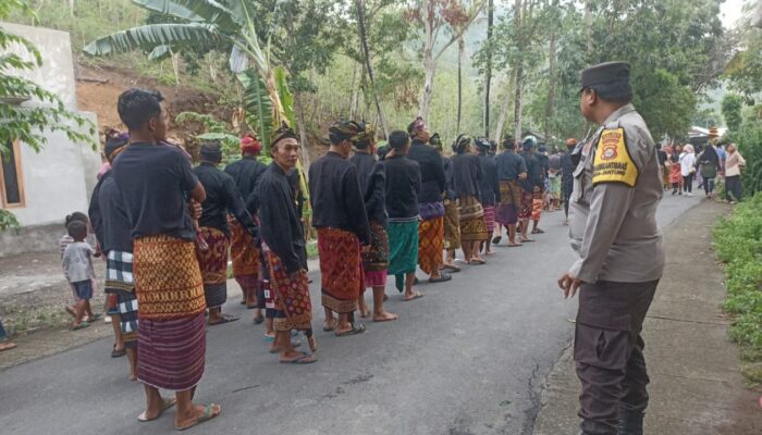 Tradisi Nyongkolan di Lombok Barat Berjalan Lancar Berkat Pengamanan Ketat