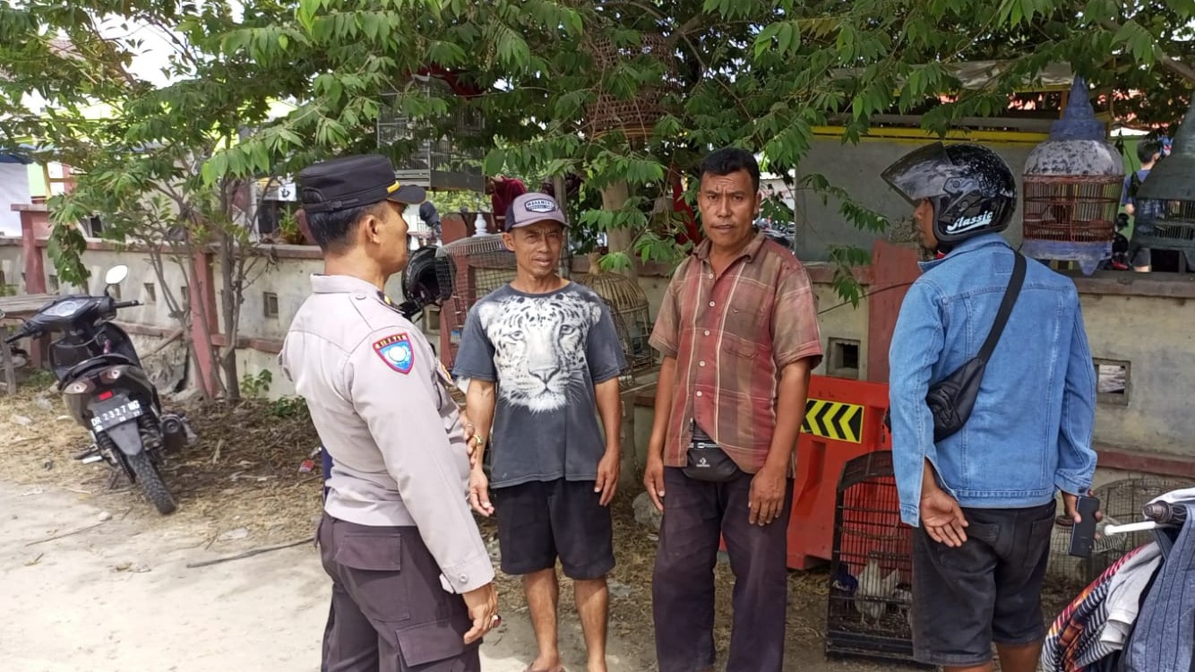 Sambang Polres Lombok Barat Ciptakan Pilkada Damai di Gerung Utara