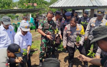 Dukung Ketahanan Pangan Nasional, Polres Dompu Gelar Launching Tugas Polri Mendukung Ketahanan Pangan