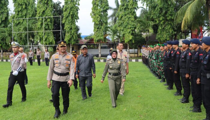 Lombok Barat Siaga Nataru: Apel Gelar Pasukan Operasi Lilin Rinjani 2024 Digelar!