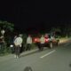 Patroli Polsek Gerung di Bypass Lombok Barat, Jaga Keamanan Malam Hari