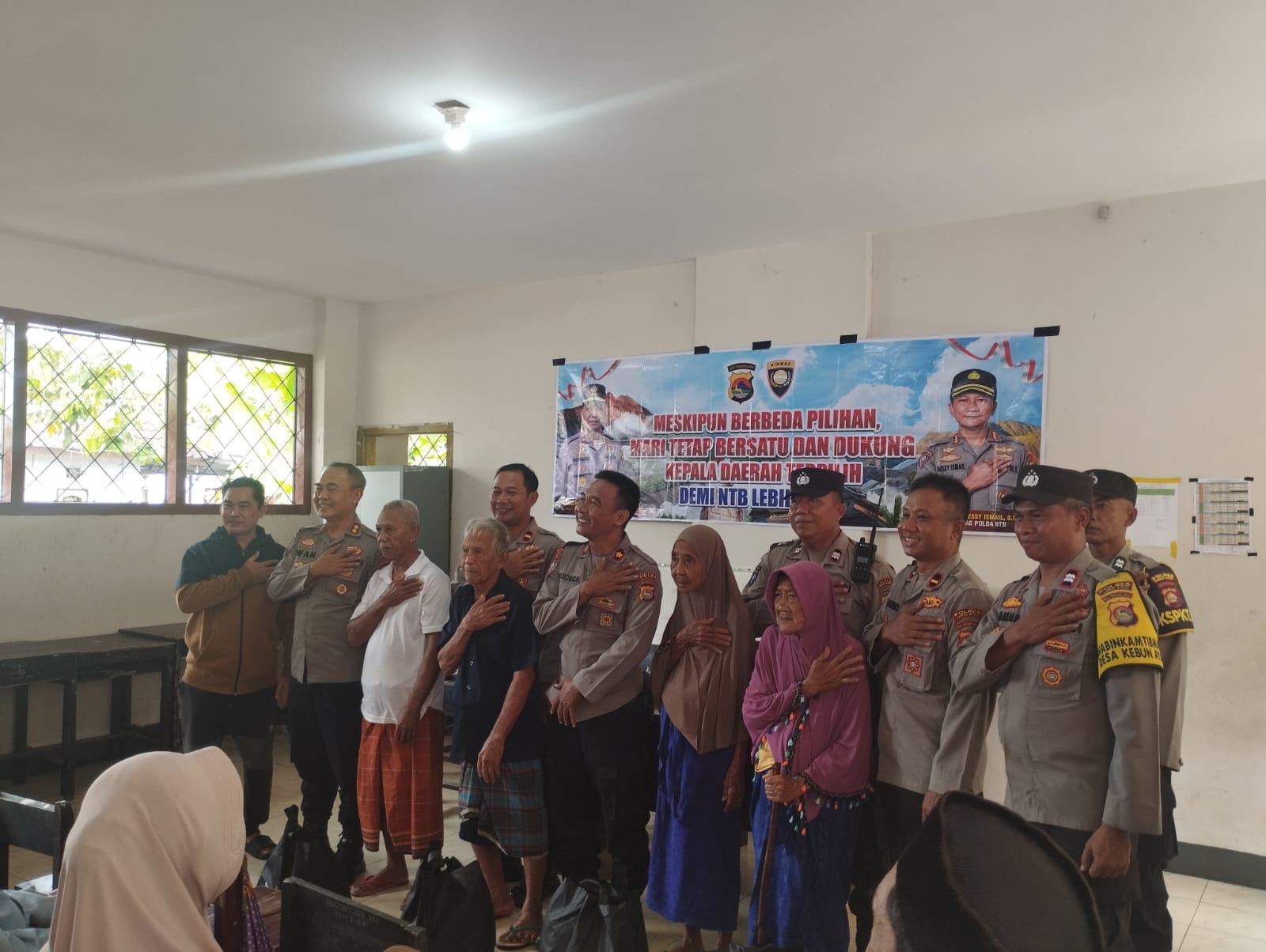 Sentuhan Humanis Polda NTB Dinginkan Suasana Pasca Pilkada di Lombok Barat