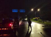 Blue Light di Bypass BIL, Polres Lombok Barat Gencar Cegah Balap Liar dan Kriminalitas Dini Hari