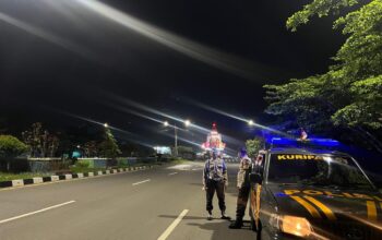 KRYD Polsek Kuripan Jamin Keamanan Warga di Malam Hari