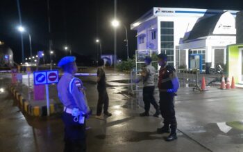 Polsek Sekotong Gencar Patroli Malam, Amankan Objek Vital LPG