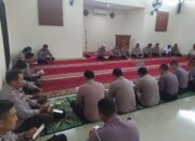 Binrohtal Rutin Polres Bima Kota, Wujudkan Personel Polri Humanis yang Penuh Empati dan Dedikasi